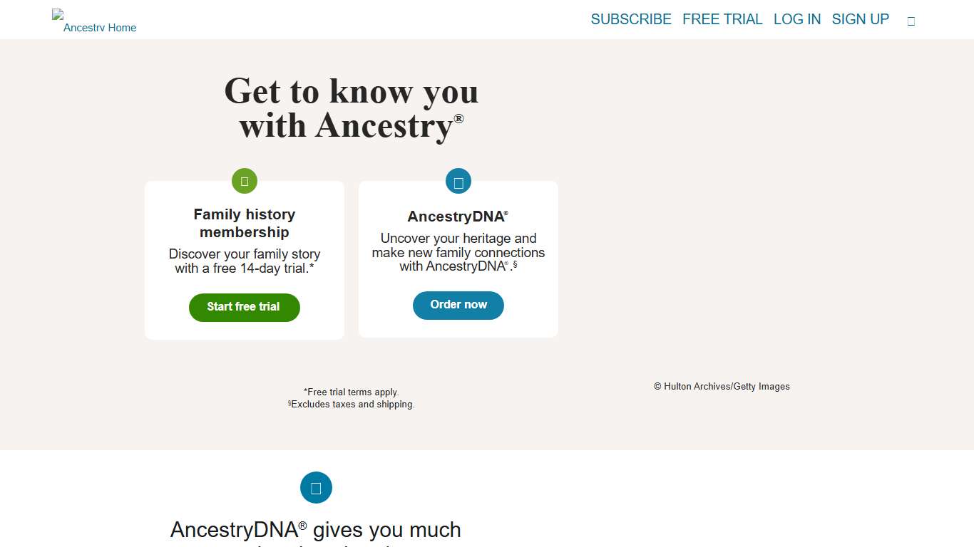 Ancestry Genealogy, Family Trees & Family History Records
